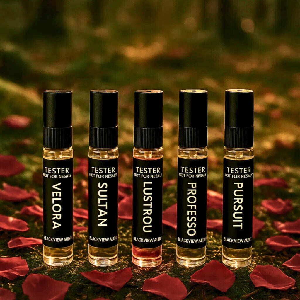 Explore Perfume Testers at BlackView Aura